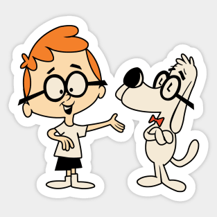 Mr. Peabody & Sherman Sticker